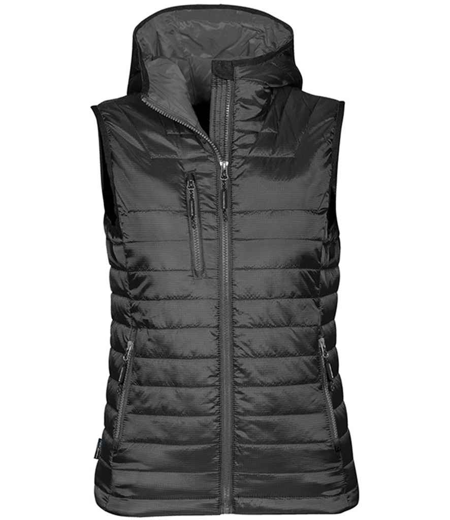 Stormtech Ladies Gravity Bodywarmer - Black/Charcoal