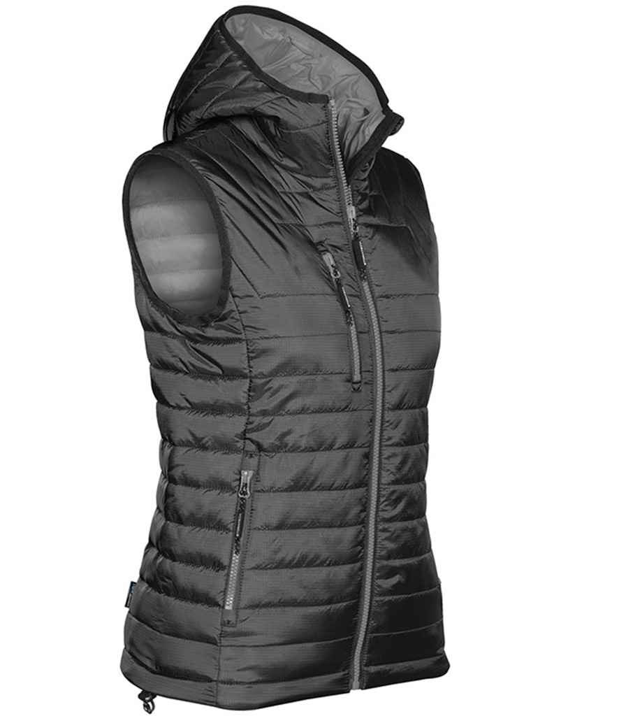 Stormtech Ladies Gravity Bodywarmer - Black/Charcoal