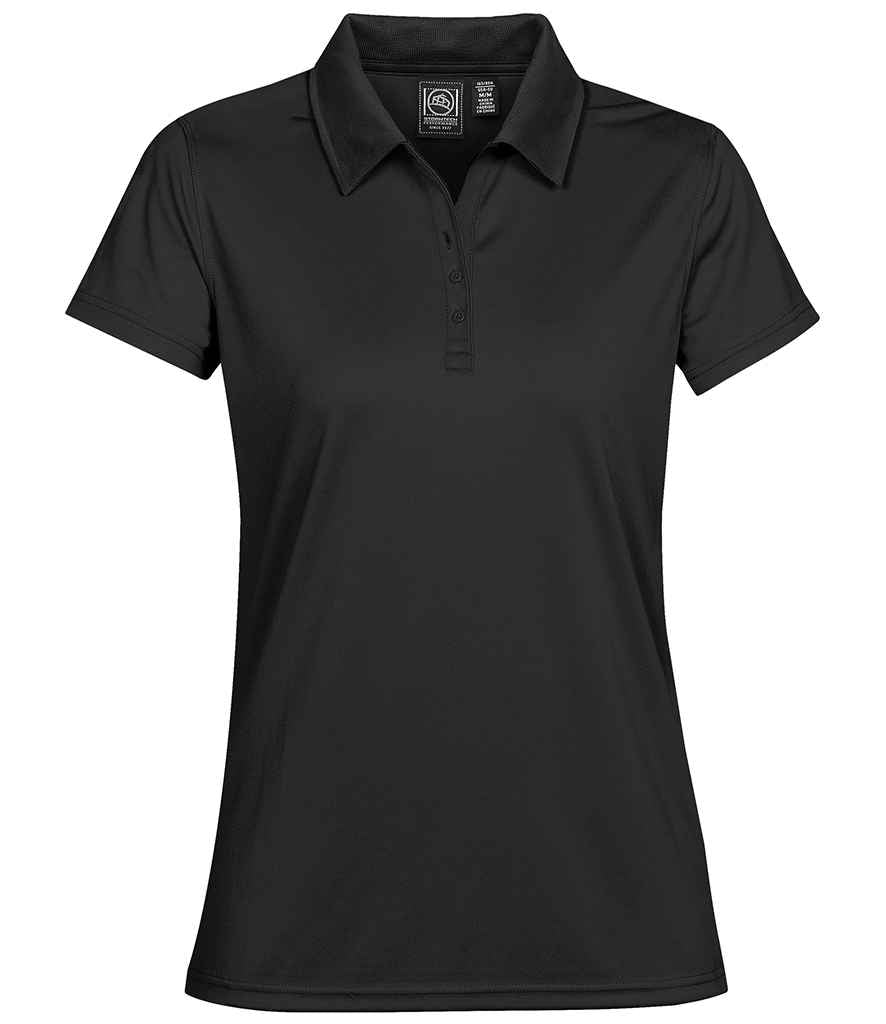 Stormtech Ladies Eclipse H2X-DRY® Piqué Polo Shirt - Black