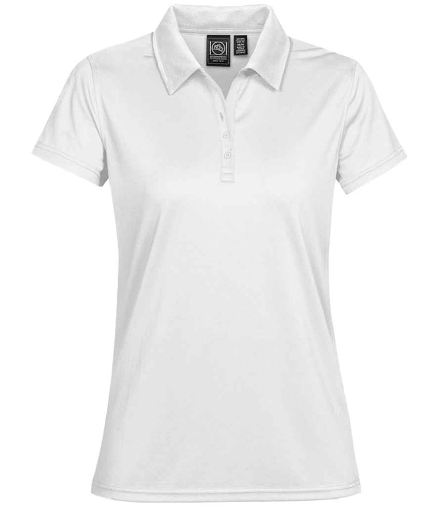 Stormtech Ladies Eclipse H2X-DRY® Piqué Polo Shirt - White