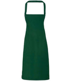Premier Organic Cotton Bib Apron - Bottle Green