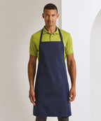 Waterproof bib apron