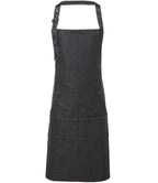 Premier Denim Bib Apron - Black Denim