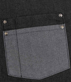 Premier Domain Bib Apron - Black Denim