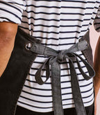 Premier Domain Bib Apron - Black Denim