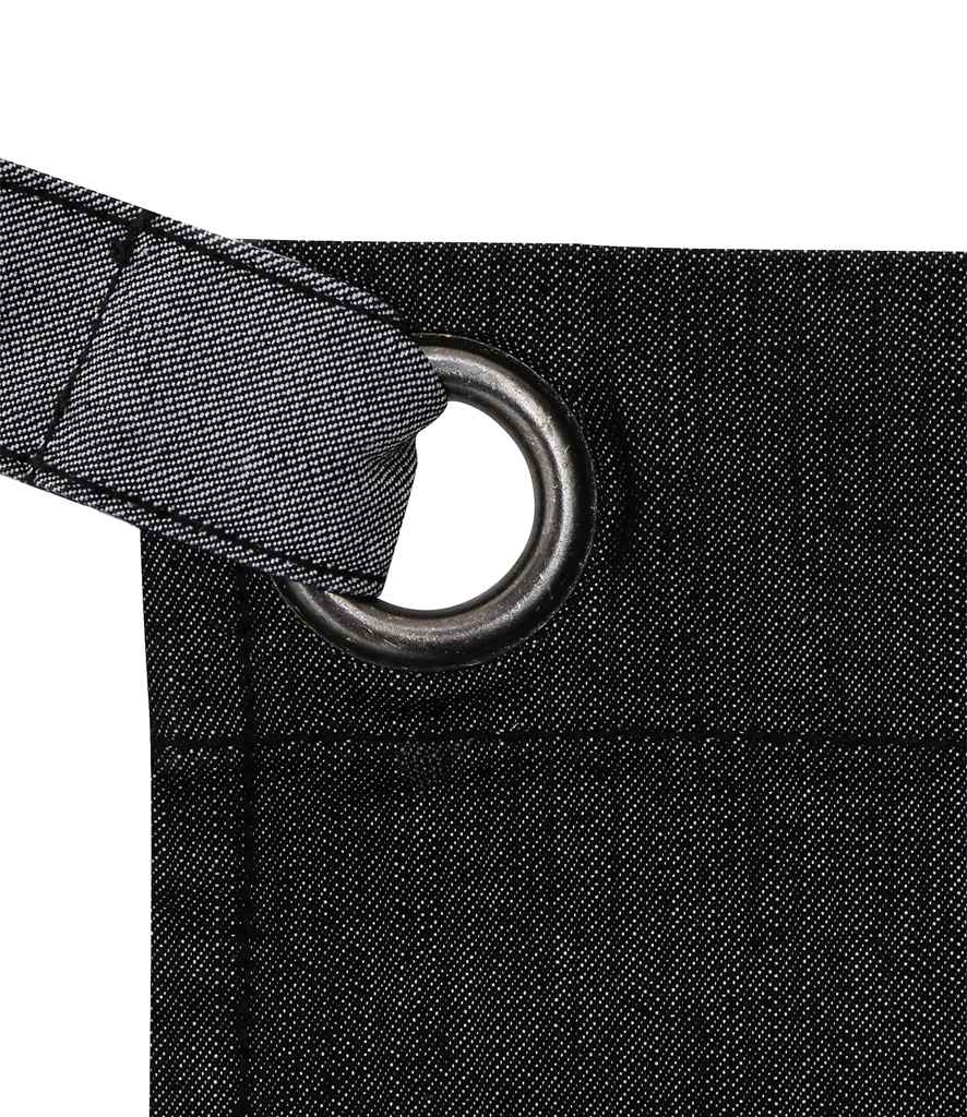 Premier Domain Waist Apron - Black Denim