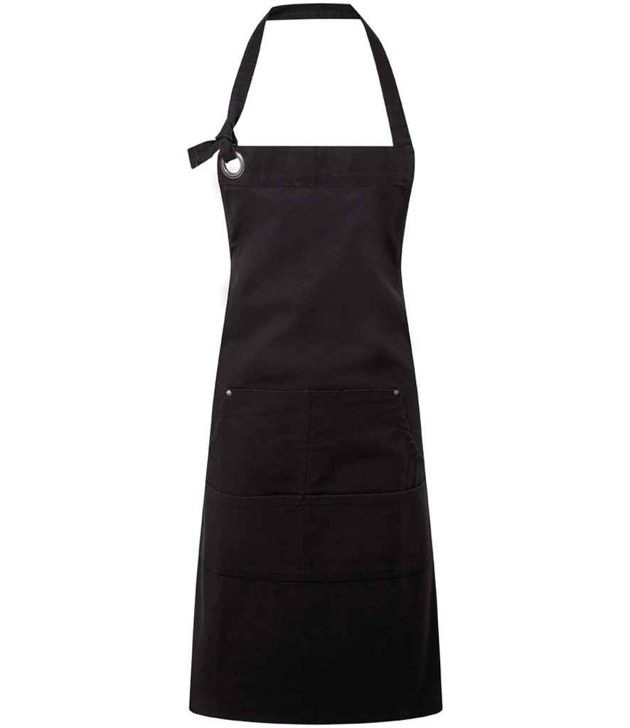 Premier Calibre Heavy Canvas Pocket Apron - Black