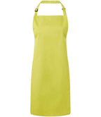 Premier 'Colours' Bib Apron - Lime Green