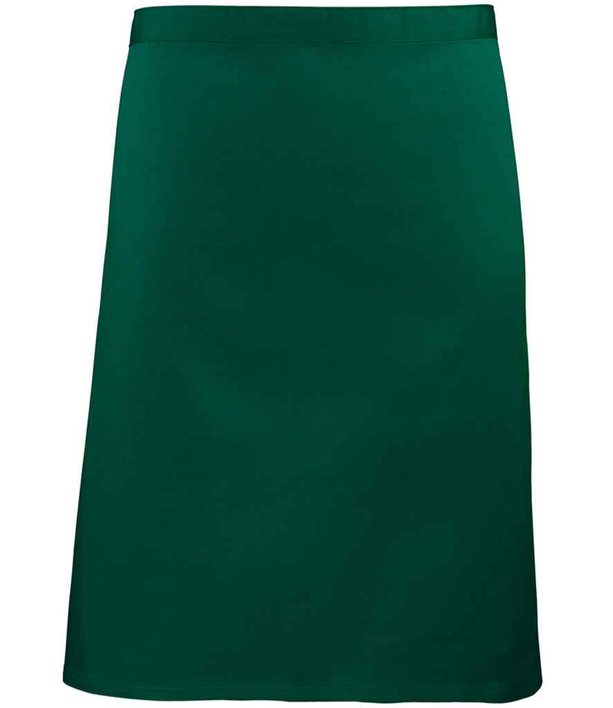 Premier 'Colours' Mid Length Apron - Bottle Green