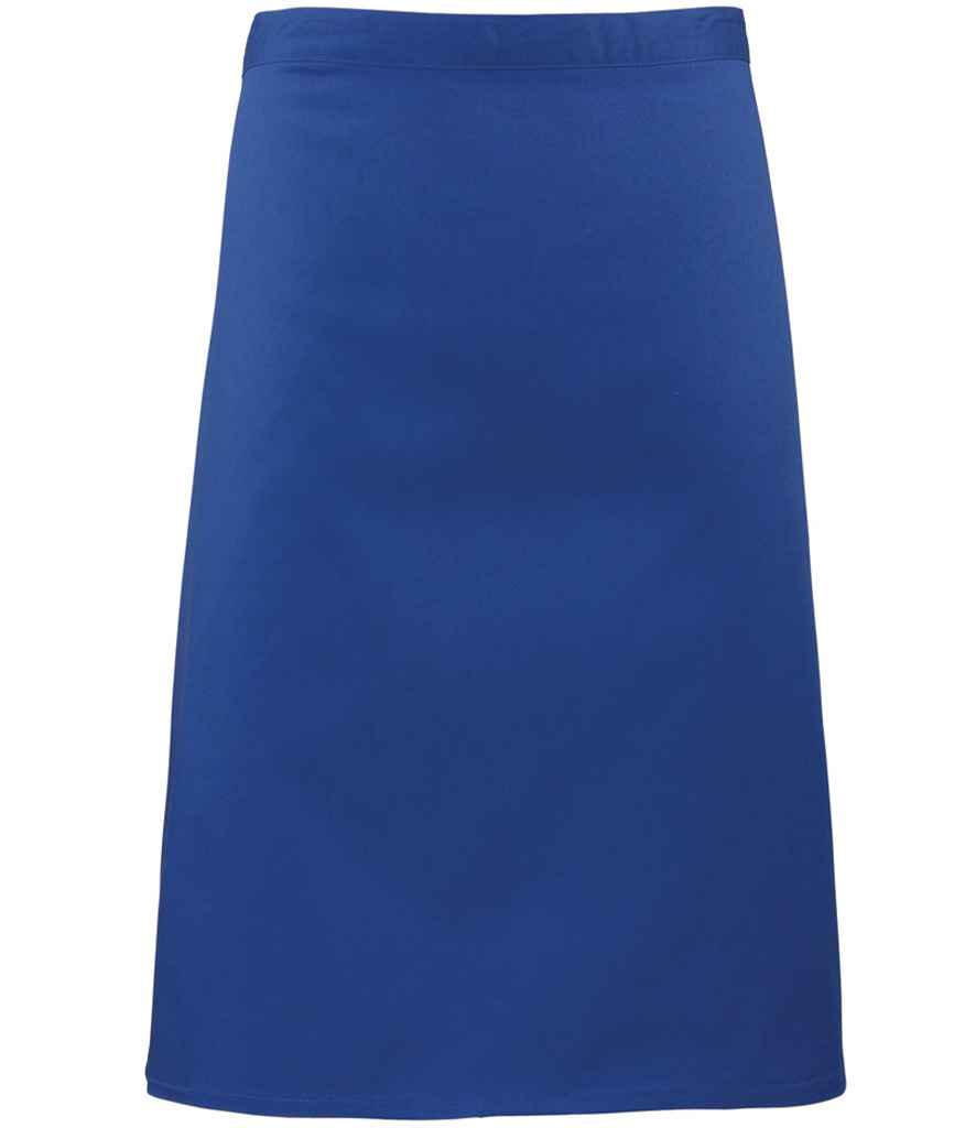 Premier 'Colours' Mid Length Apron - Royal Blue