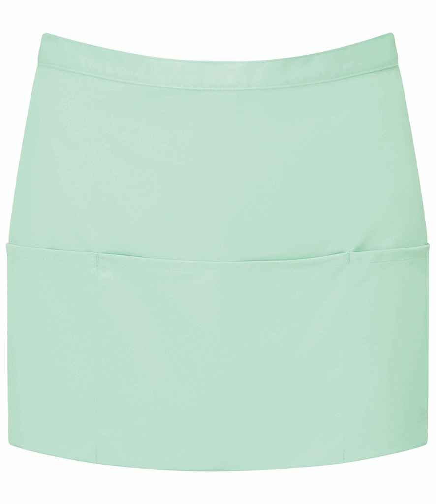 Premier 'Colours' 3 Pocket Apron - Aqua
