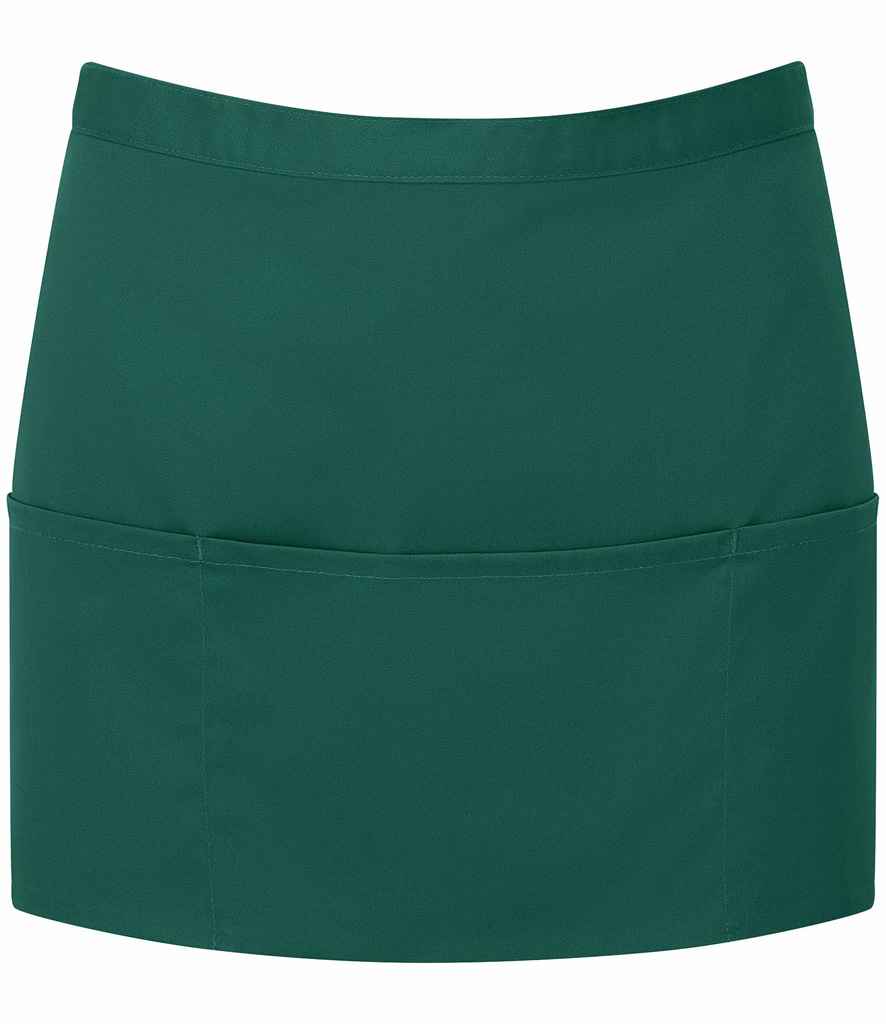 Premier 'Colours' 3 Pocket Apron - Bottle Green