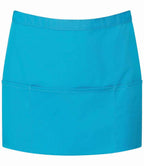 Premier 'Colours' 3 Pocket Apron - Turquoise Blue
