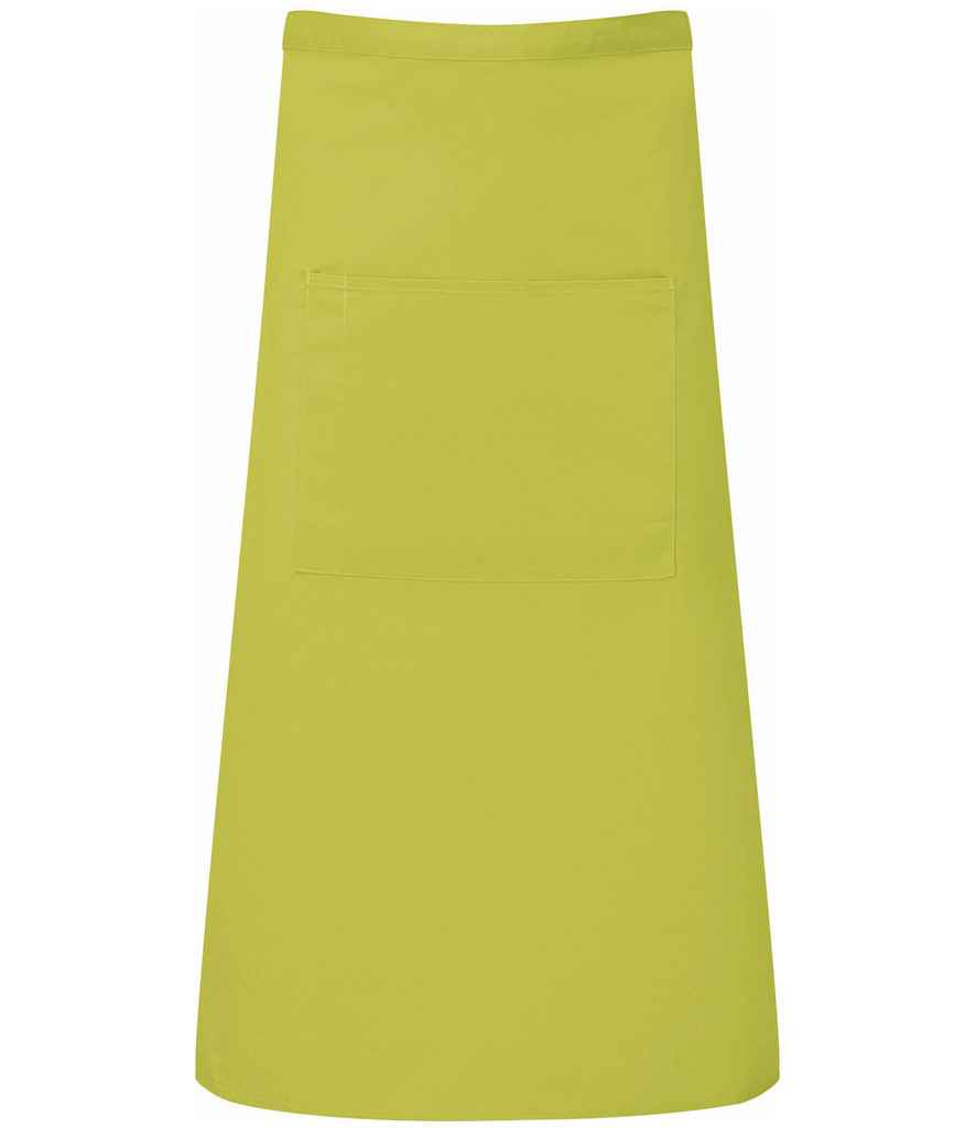 Premier 'Colours' Bar Apron - Lime Green