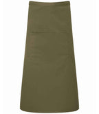 Premier 'Colours' Bar Apron - Olive Green