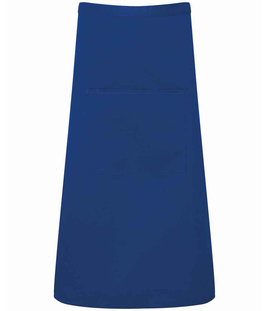 Premier 'Colours' Bar Apron - Royal Blue
