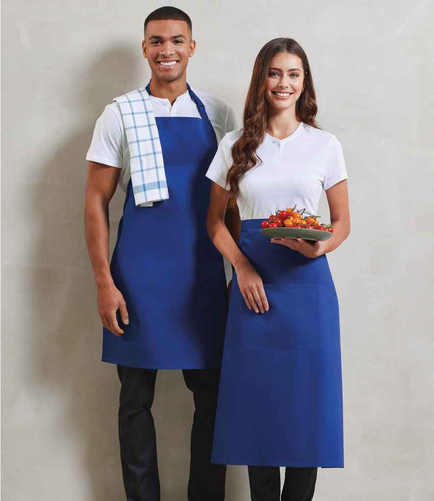 Premier 'Colours' Bar Apron - Royal Blue