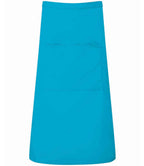 Premier 'Colours' Bar Apron - Turquoise Blue