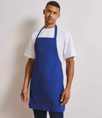 Premier Essential Bib Apron - Royal Blue