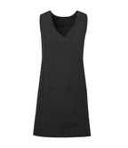 Premier Wrap Around Tunic Apron - Black