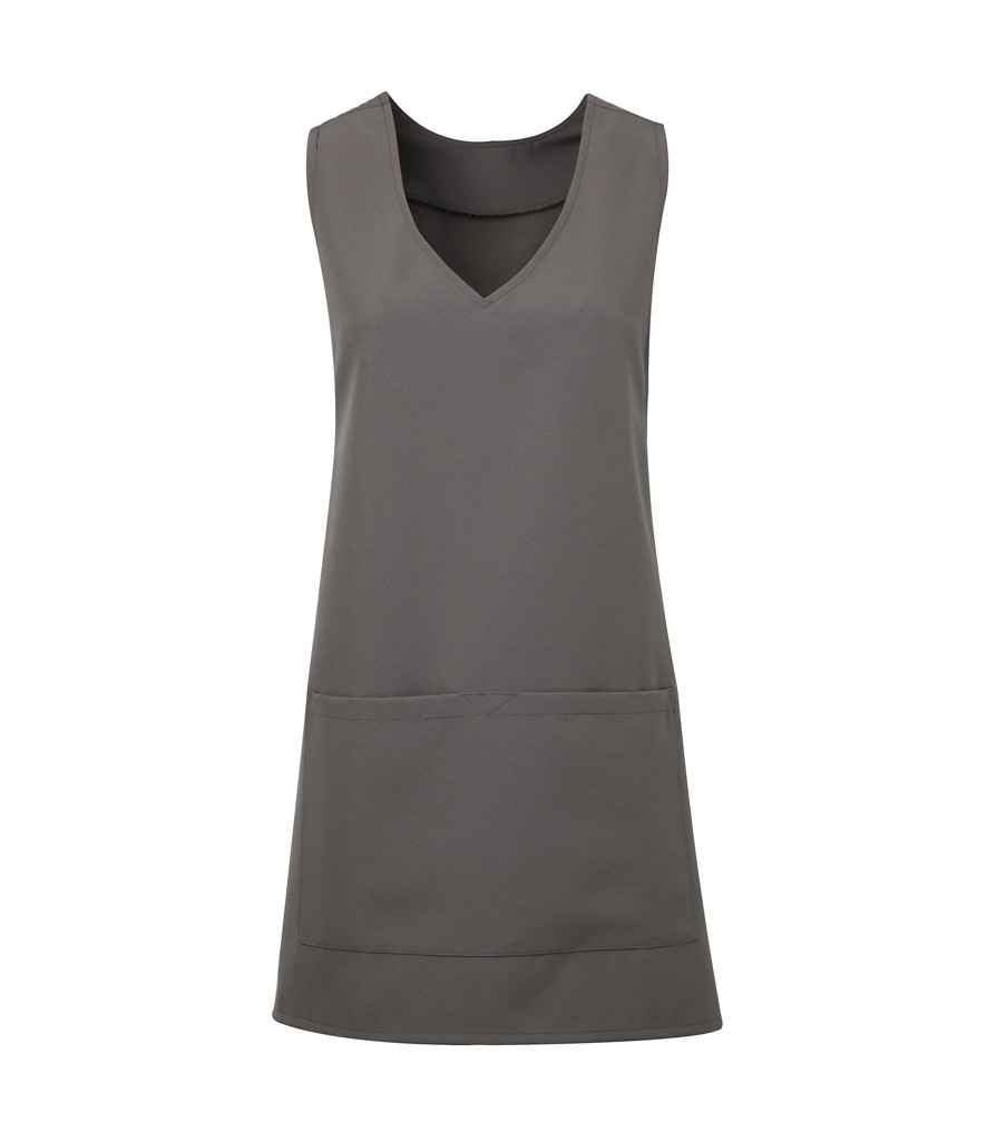 Premier Wrap Around Tunic Apron - Dark Grey