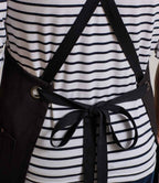 Premier Clip 'n' Clasp Cross Back Bib Apron - Black