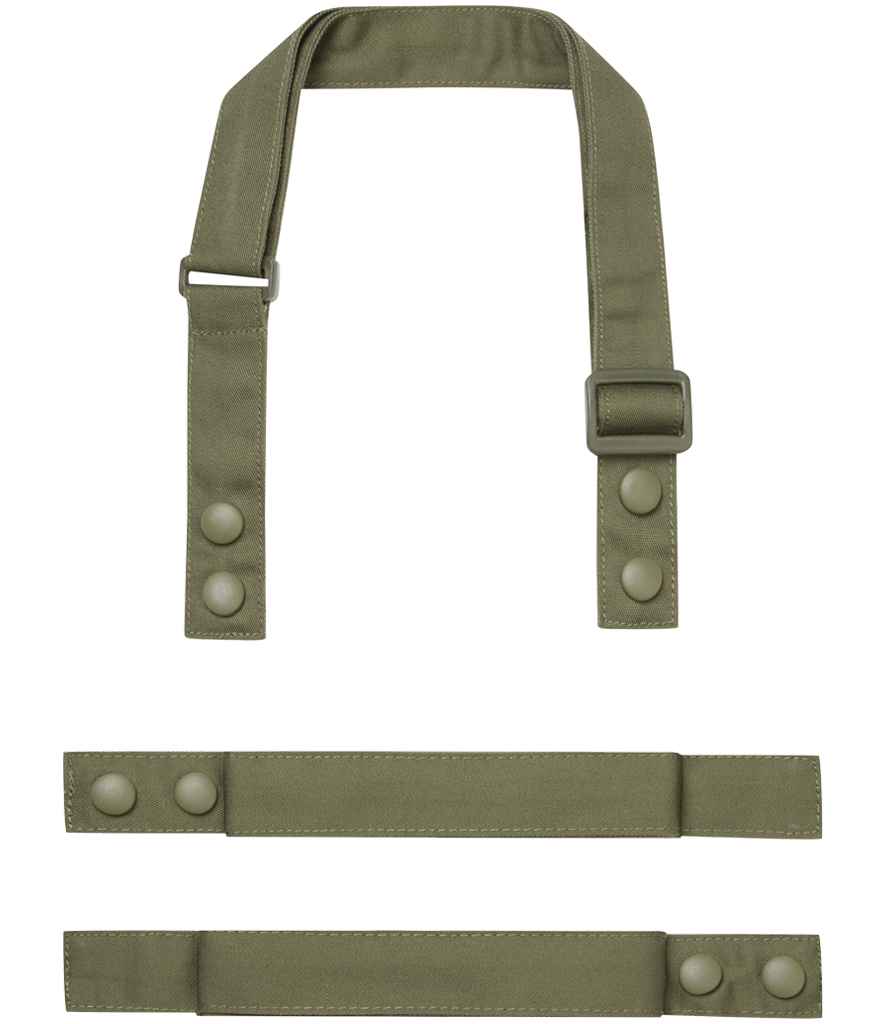 Premier Swap and Pop Customisable Apron Straps - Olive Green