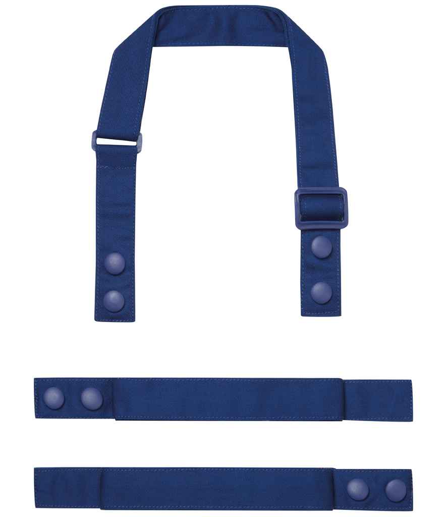 Premier Swap and Pop Customisable Apron Straps - Royal Blue
