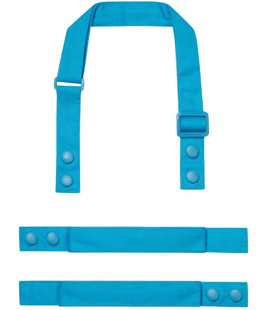Premier Swap and Pop Customisable Apron Straps - Turquoise Blue