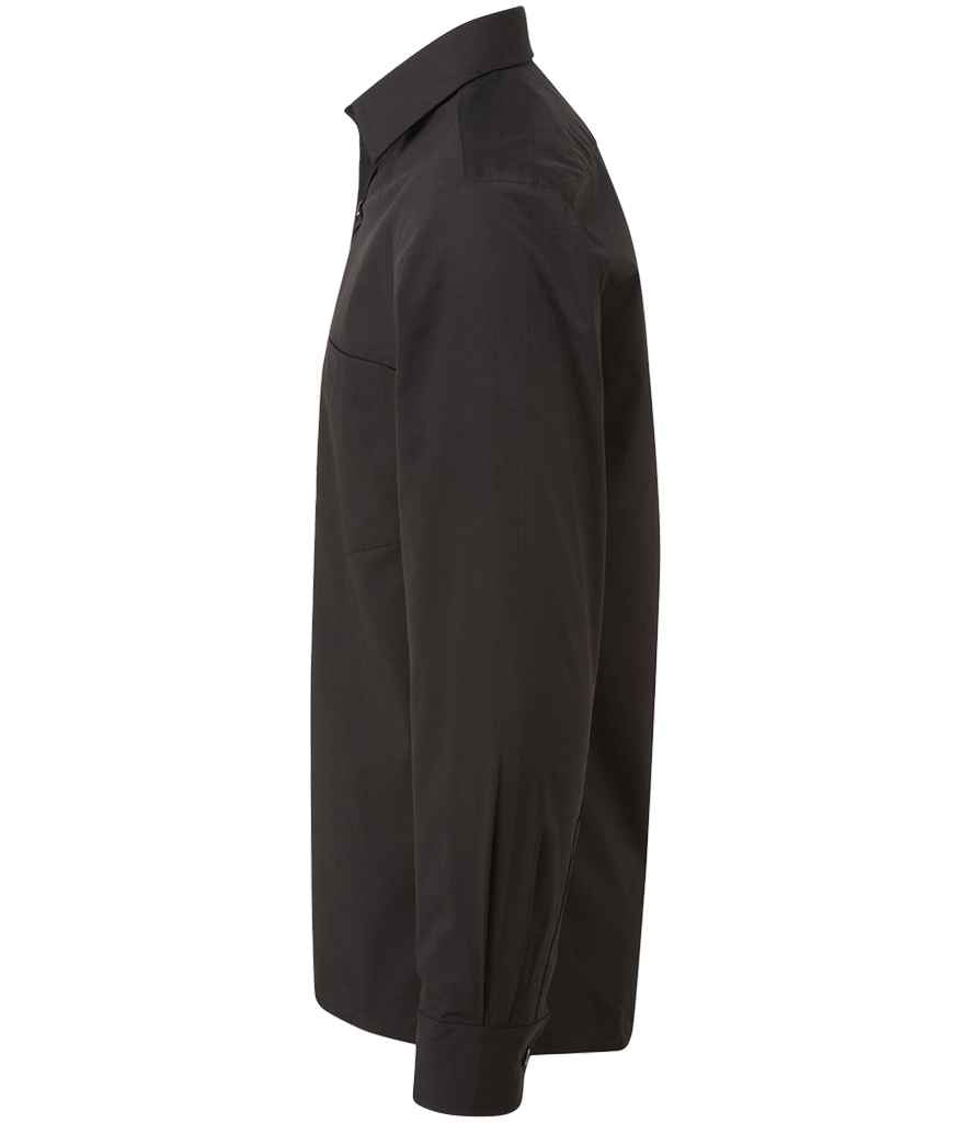 Premier Long Sleeve Poplin Shirt - Black