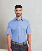 Short sleeve poplin shirt