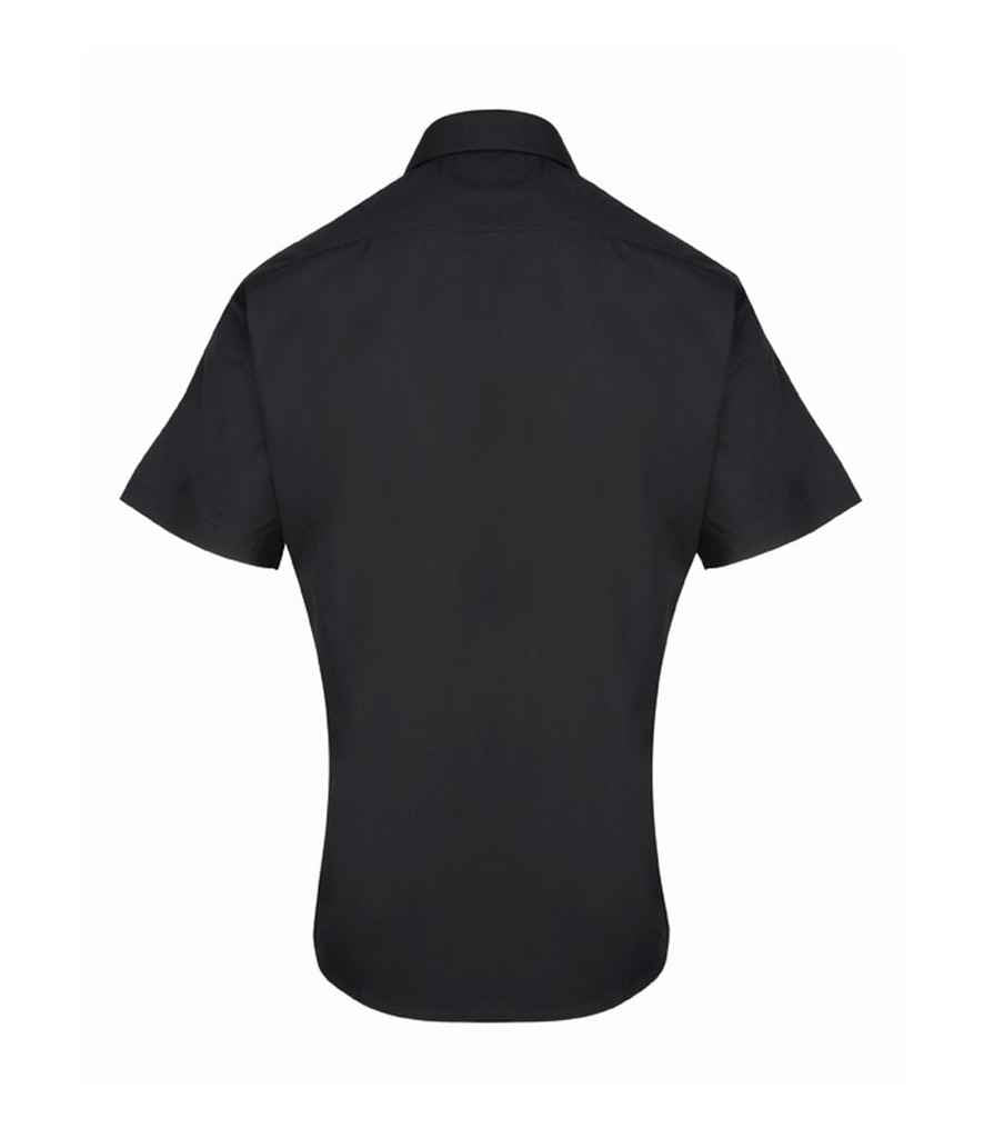 Premier Supreme Short Sleeve Poplin Shirt - Black