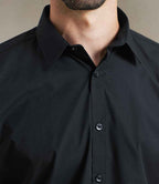 Premier Supreme Short Sleeve Poplin Shirt - Black
