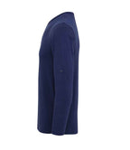 Premier Long John Roll Sleeve T-Shirt - Indigo Denim
