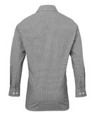 Premier Gingham Long Sleeve Shirt - Black/White