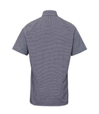Premier Gingham Short Sleeve Shirt - Black/White