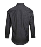 Premier Jeans Stitch Denim Shirt - Black Denim