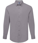 Premier Supreme Long Sleeve Oxford Shirt - Steel