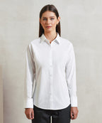 Women's supreme poplin long sleeve shirt