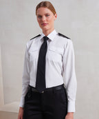 Women's long sleeve pilot shirt