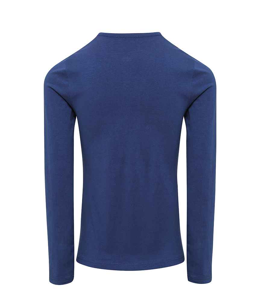 Premier Ladies Long John Roll Sleeve T-Shirt - Indigo Denim