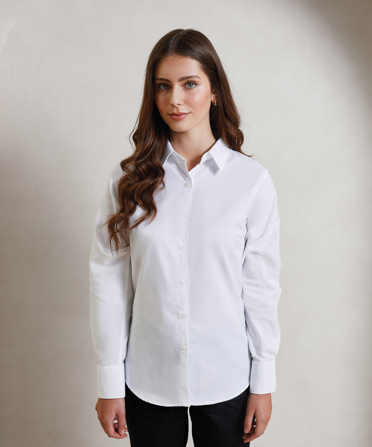 Women's signature Oxford long sleeve shirt
