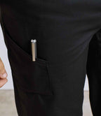 Premier Select Slim Leg Chef's Trousers - Black