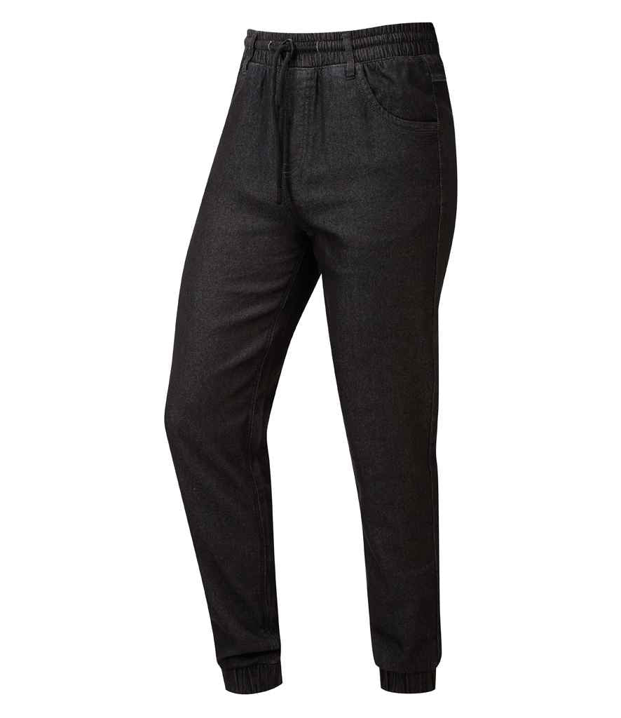 Premier Artisan Chef's Joggers - Black Denim