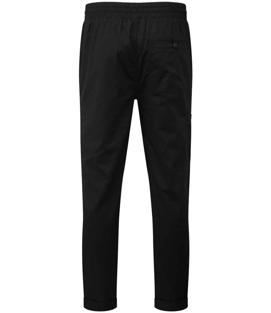 Premier Recyclight® Chef's Cargo Trousers - Black