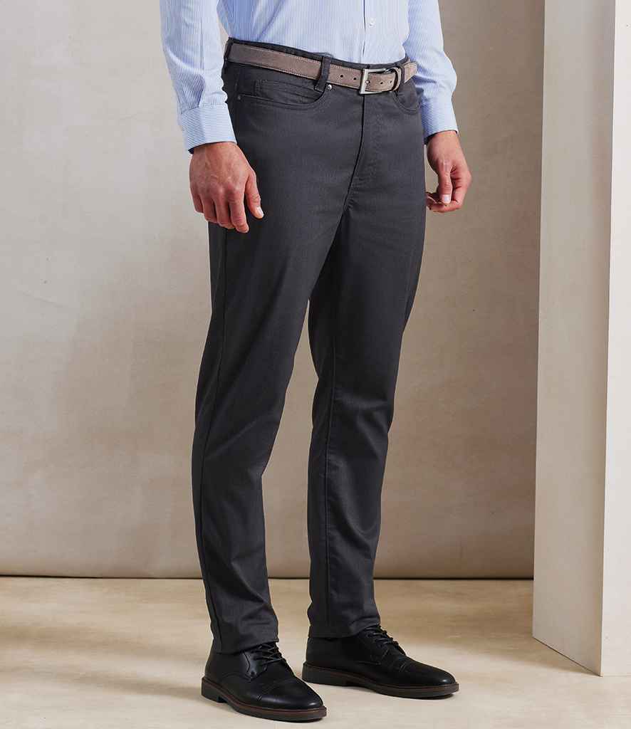Premier Performance Chino Jeans - Charcoal