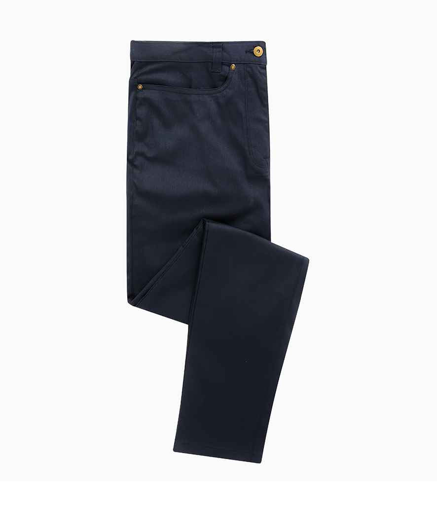 Premier Performance Chino Jeans - Navy