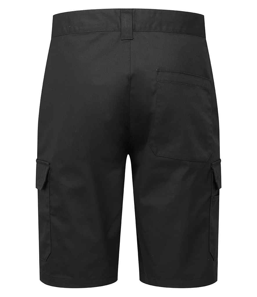 Premier Workwear Cargo Shorts - Black