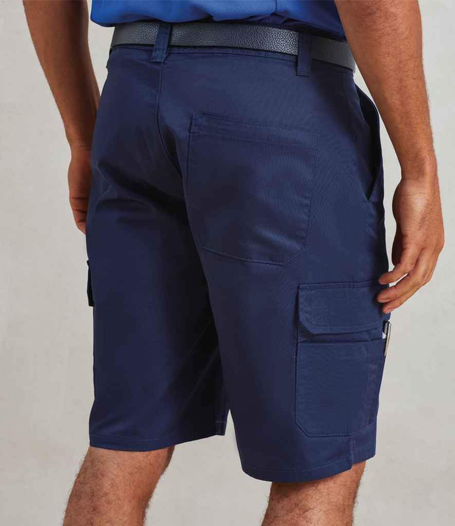 Premier Workwear Cargo Shorts - Navy