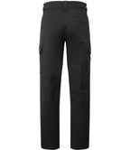Premier Unisex Stretchchecker Work Cargo Trousers - Black